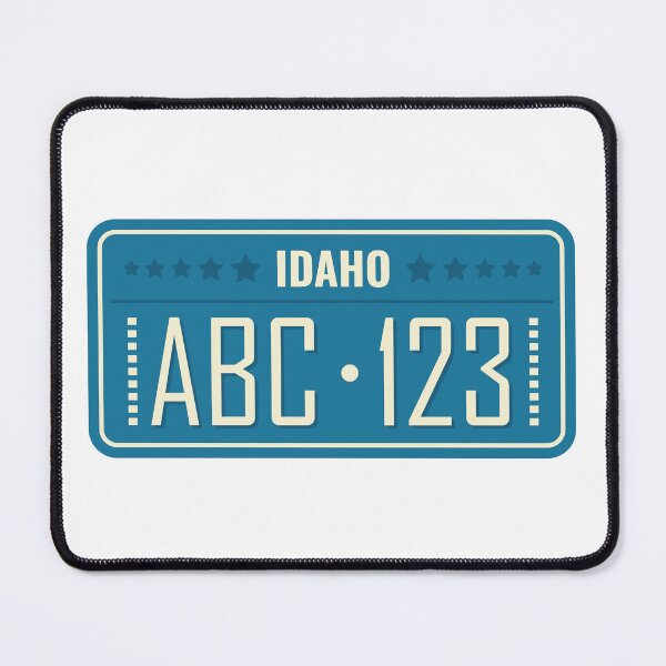Item preview, IDAHO Licence Plate  designed and sold by enzoblszk.