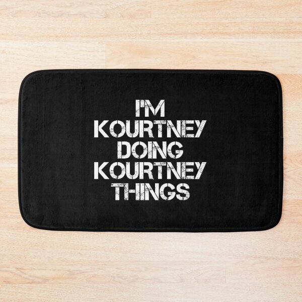 Item preview, Kourtney Name T Shirt - I'm Kourtney Doing Kourtney Things Name Gift Item Tee designed and sold by chezeva.