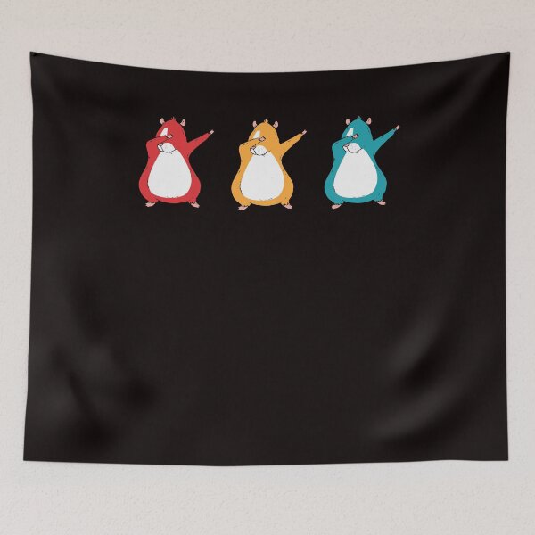 Item preview, Retro Dabbing Guinea Pigs Rodent Pet Animal Lover designed and sold by TomGiantDesigns.