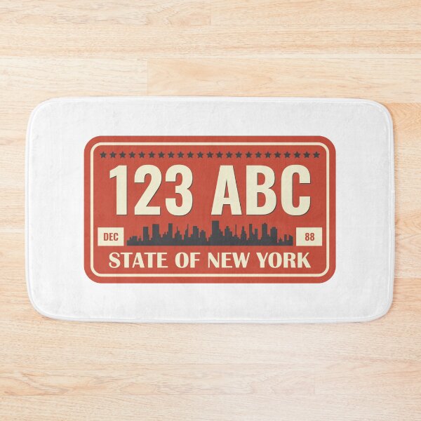 Item preview, NEW YORK Licence Plate  designed and sold by enzoblszk.