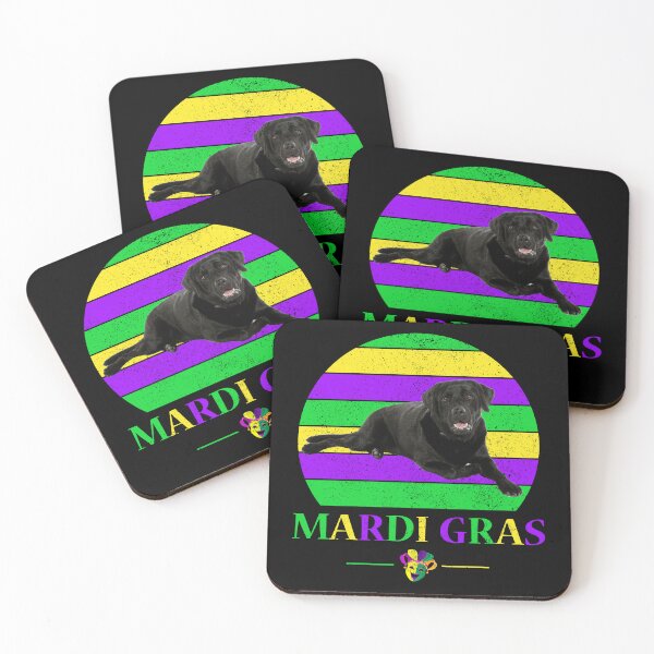 Item preview, Labrador Retriever Mardi Gras Dog Animal Lover  designed and sold by CuteDesigns1.
