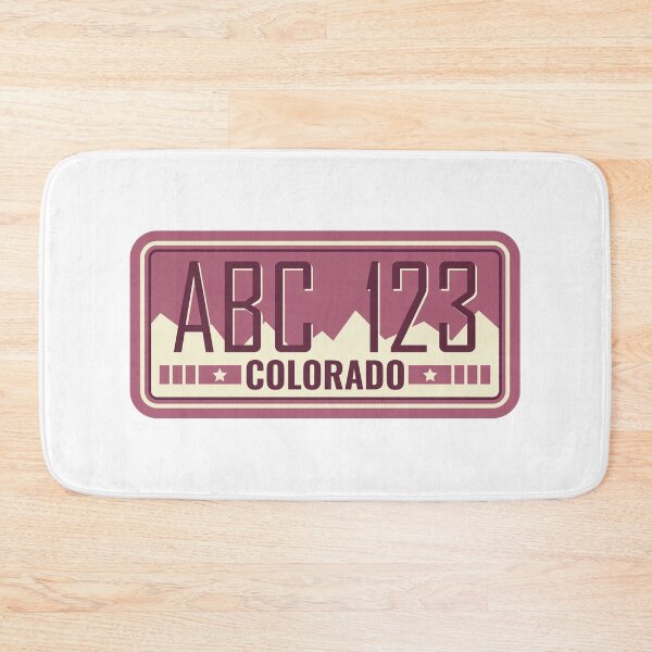 Item preview, COLORADO Licence Plate  designed and sold by enzoblszk.