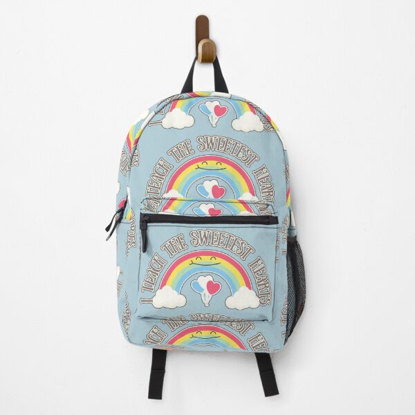 Item preview, I Teach The Sweetest Hearts Cute Pastel Rainbow Design, Perfect For Teachers designed and sold by TrulyEpoque.