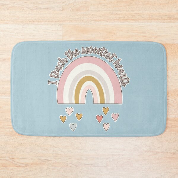 Item preview, I Teach The Sweetest Hearts Cute Pastel Rainbow Design, Perfect For Teachers designed and sold by TrulyEpoque.