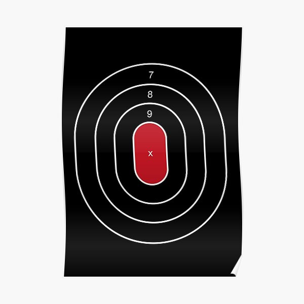 army target posters redbubble