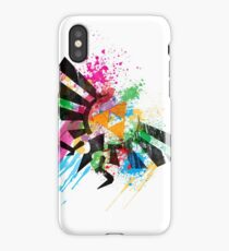 Hylian Paint Splatter iPhone Case