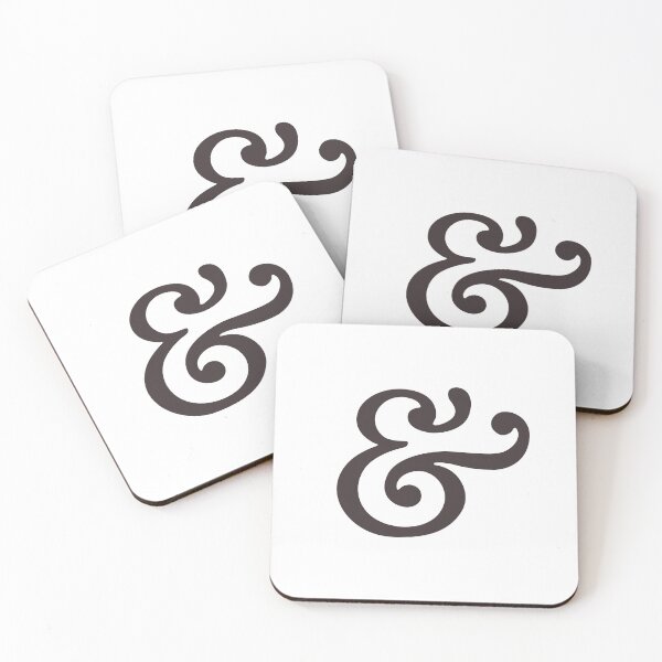 Item preview, Ampersand. Black designed and sold by Latte Design.