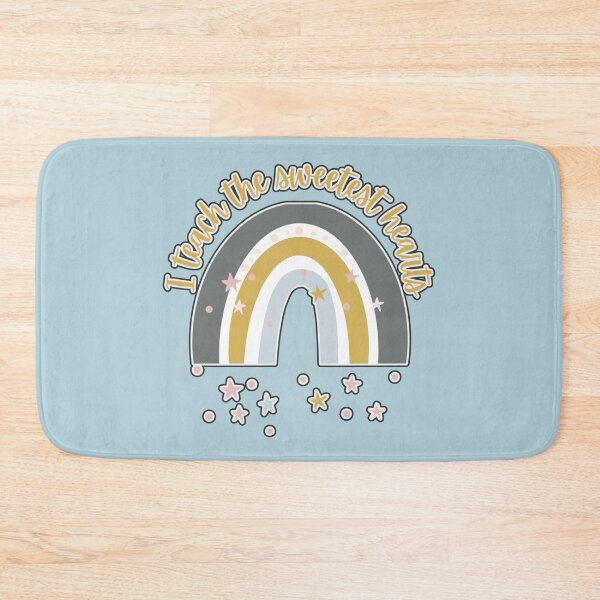 Item preview, I Teach The Sweetest Hearts Cute Pastel Rainbow Design, Perfect For Teachers designed and sold by TrulyEpoque.
