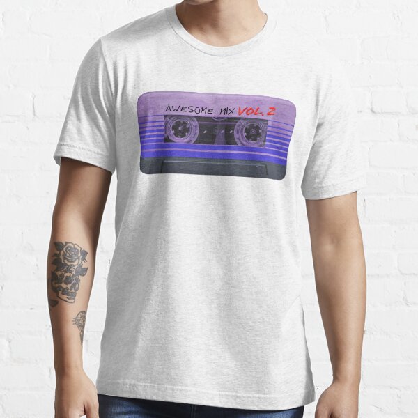 Awesome Mix Vol 2 Purple T Shirt By Tomotheee Redbubble