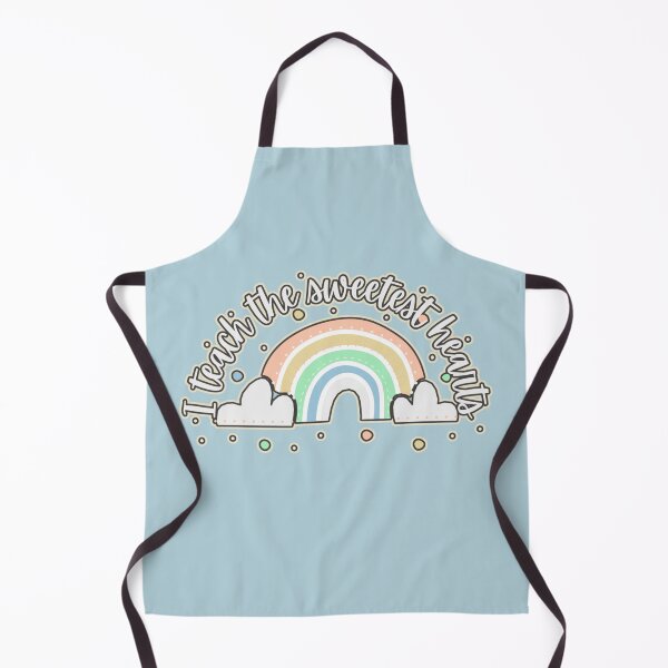 Item preview, I Teach The Sweetest Hearts Cute Pastel Rainbow Design, Perfect For Teachers designed and sold by TrulyEpoque.