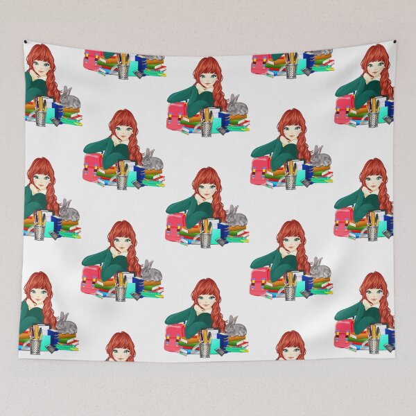 Item preview, study girl  designed and sold by kabirphillips.
