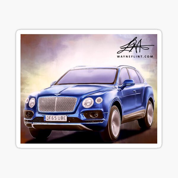 Digital Bentley SUV Sticker