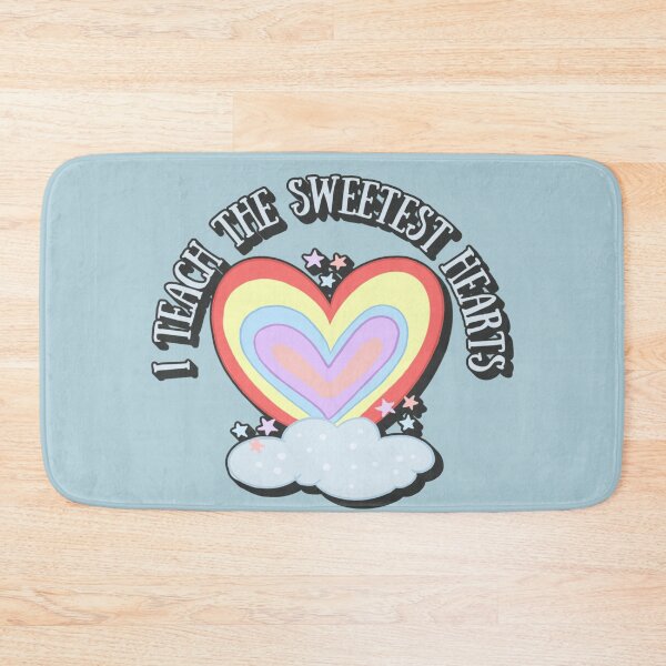Item preview, I Teach The Sweetest Hearts Cute Pastel Rainbow Design, Perfect For Teachers designed and sold by TrulyEpoque.