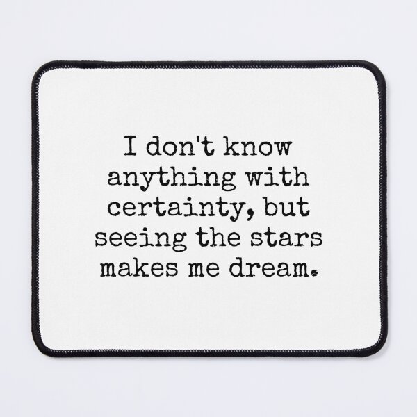 Item preview, Vincent van Gogh Quote designed and sold by The-Quote-House.