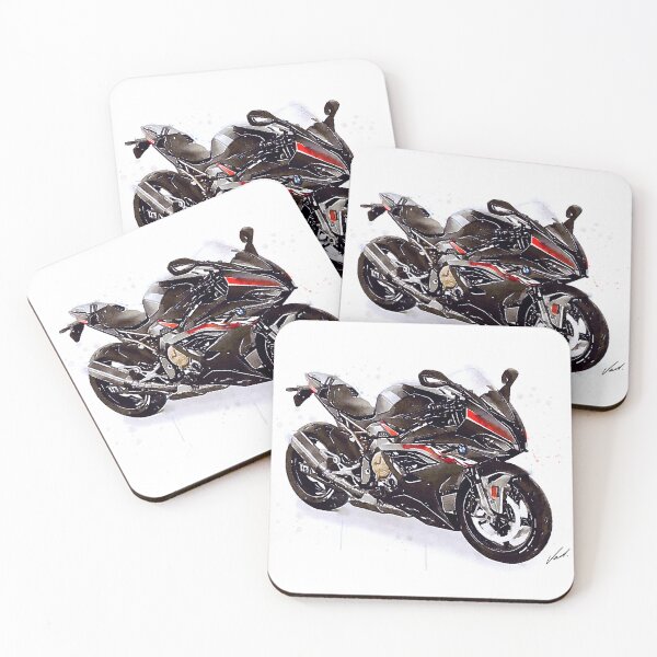 Item preview, Sport black Motorcycle - original watercolor by Vart. designed and sold by vartstudio.