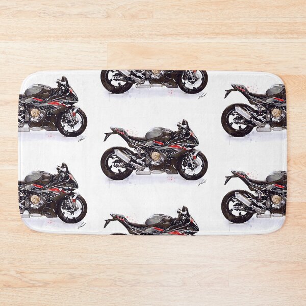 Item preview, Sport black Motorcycle - original watercolor by Vart. designed and sold by vartstudio.