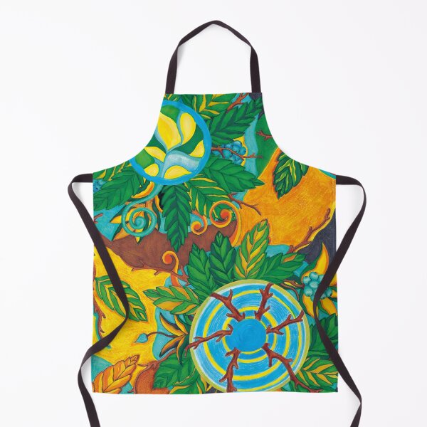 Item preview, Small fountains in a deep forest designed and sold by ArtBannerDesign.