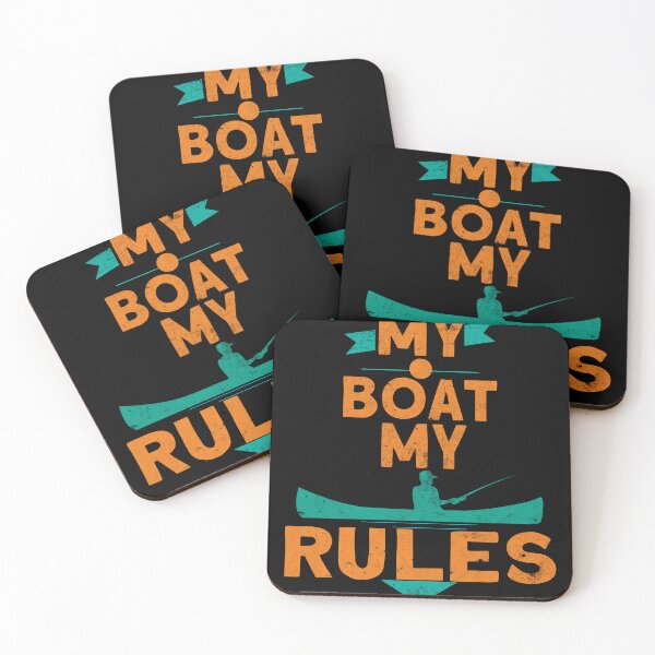 Item preview, My Boat My Rules designed and sold by Wildchagapicker.