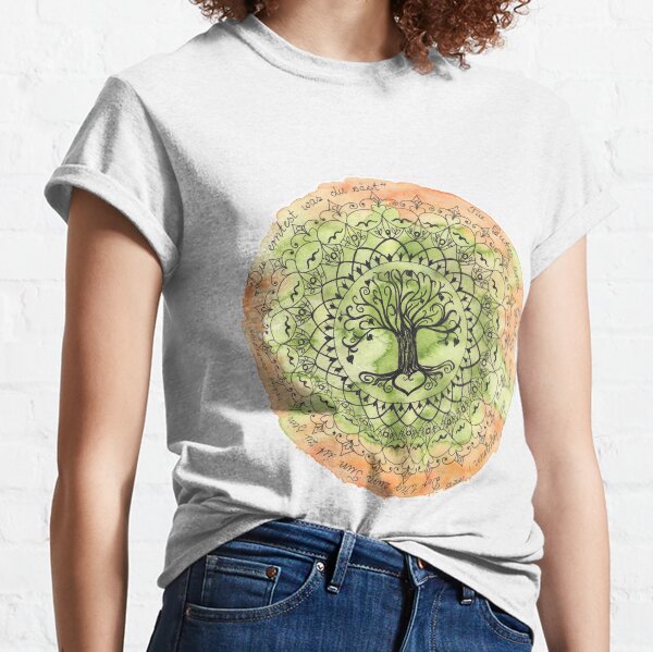 Mandala - "Der Baum des Konfuzius" Classic T-Shirt
