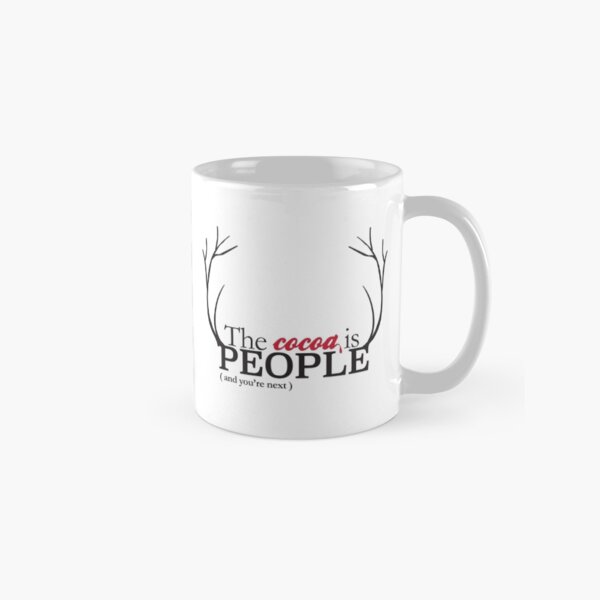The Cocoa is People Classic Mug