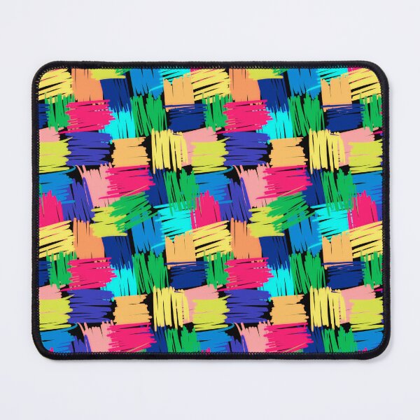 Item preview, Abstract multicolor stripes pattern designed and sold by cutecrazytshirt.