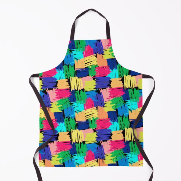 Item preview, Abstract multicolor stripes pattern designed and sold by cutecrazytshirt.
