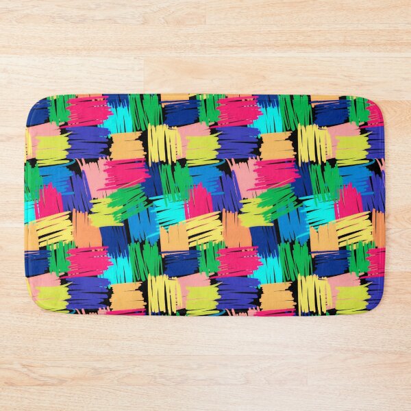 Item preview, Abstract multicolor stripes pattern designed and sold by cutecrazytshirt.
