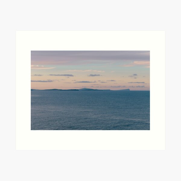 Sumburgh Head Lookout, Shetland Art Print