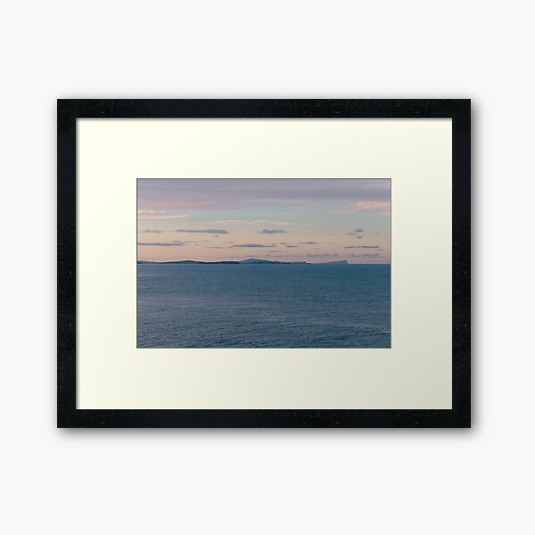 Sumburgh Head Lookout, Shetland Framed Art Print