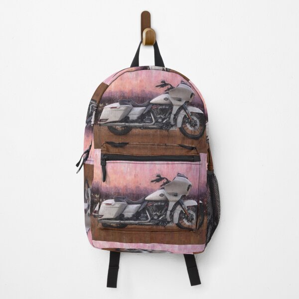 Item preview, Classic White American Cruiser Motorcycle - original artwork by Vart designed and sold by vartstudio.