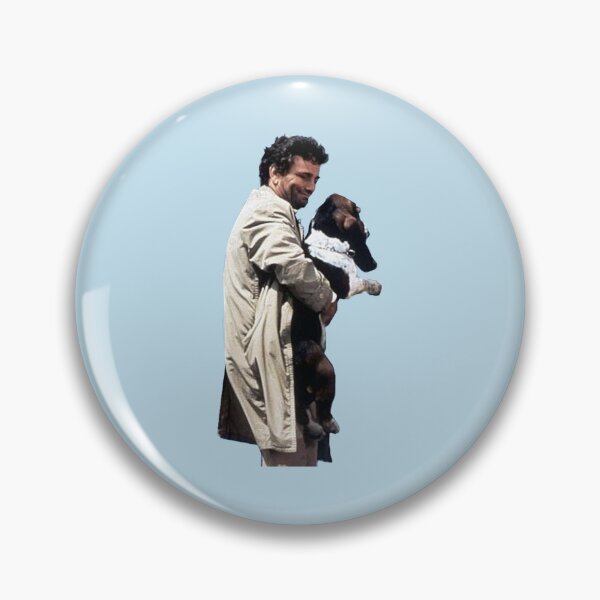Item preview, Columbo and Dog Sticker designed and sold by FranSembiring.