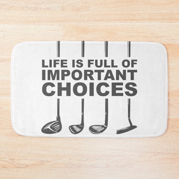Item preview, life is full of important choices  designed and sold by DN Shop ★★★★★.