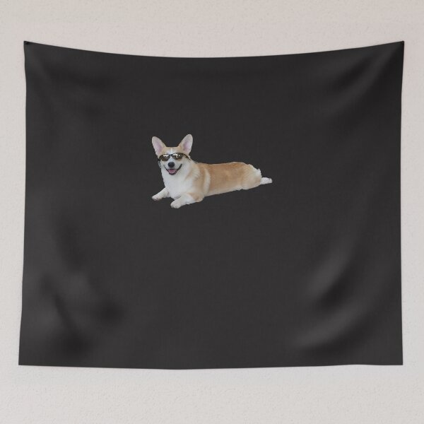 Item preview, Cool Corgi Sticker designed and sold by FranSembiring.