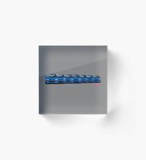 Bloque acrílico Generaciones de Subaru WRX STi - Poster V2