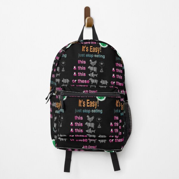 Item preview, Want to save the world - stop eating animals  Black Edition  Change your Nature  designed and sold by SpArtk.