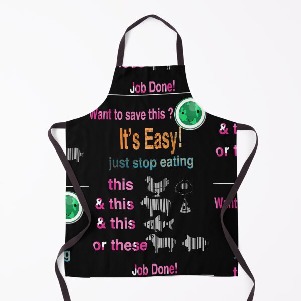 Item preview, Want to save the world - stop eating animals  Black Edition  Change your Nature  designed and sold by SpArtk.