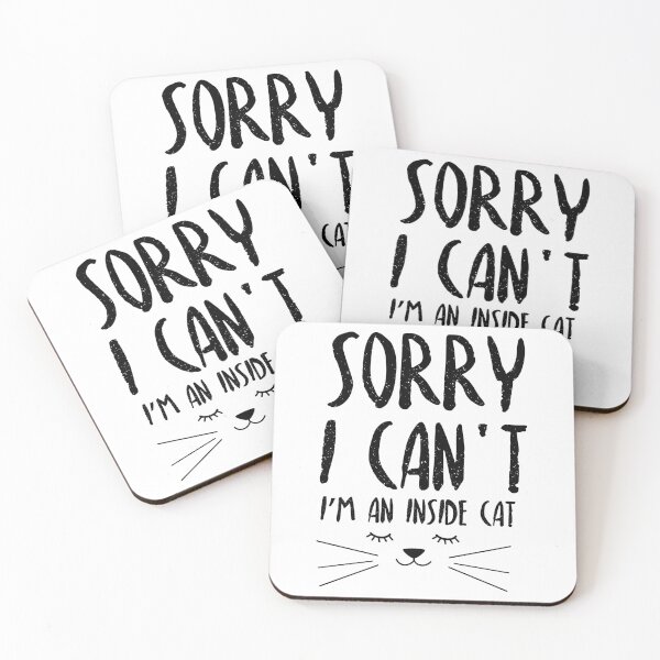 Item preview, sorry i cant't i'm an inside cat ,gift for cats lovers designed and sold by goodprints shop.