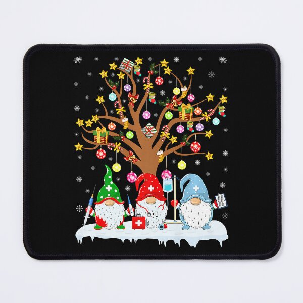 Item preview, Three Nurse Gnomes Christmas Tree Ornament Pajama Nursing   designed and sold by easterrandi8794.