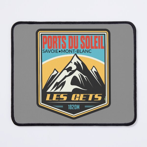 Item preview, Les Gets Ski France Skiing Alps Sticker T-Shirt 02 designed and sold by OuterShellUK.