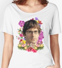 Louis Theroux Floral Women's Relaxed Fit T-Shirt