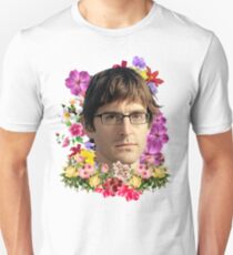 Louis Theroux Floral Unisex T-Shirt
