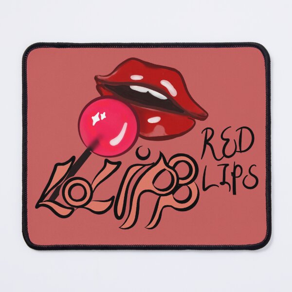 Item preview, lolipop red lips designed and sold by Supipi Weerasinghe.
