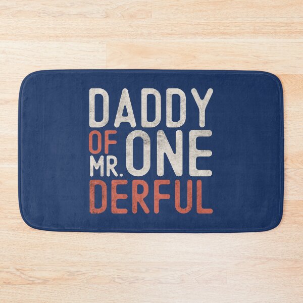 Item preview, Daddy of Mr Onedreful 1st Birthday of Son Funny first Bday party vintage grunge designed and sold by alenaz.