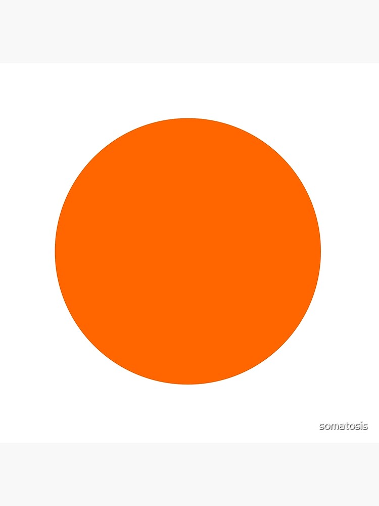 orange circle" Tote Bag by somatosis | Redbubble