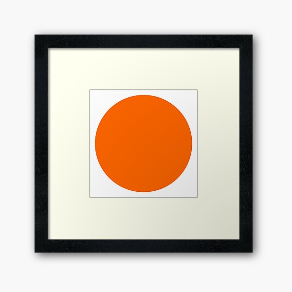 Item preview, orange circle designed and sold by somatosis.