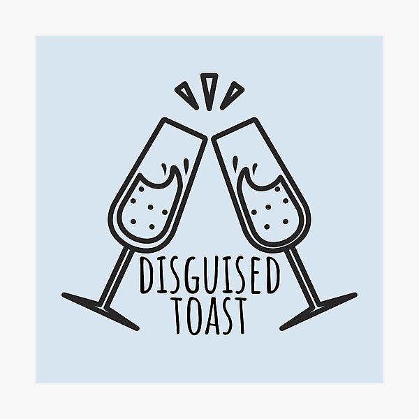 Item preview, disguised toast- Celebration  designed and sold by Creative Life.