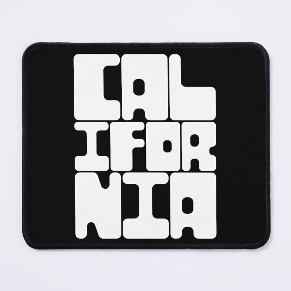 Item preview, California - White and Black designed and sold by boxedspaper.