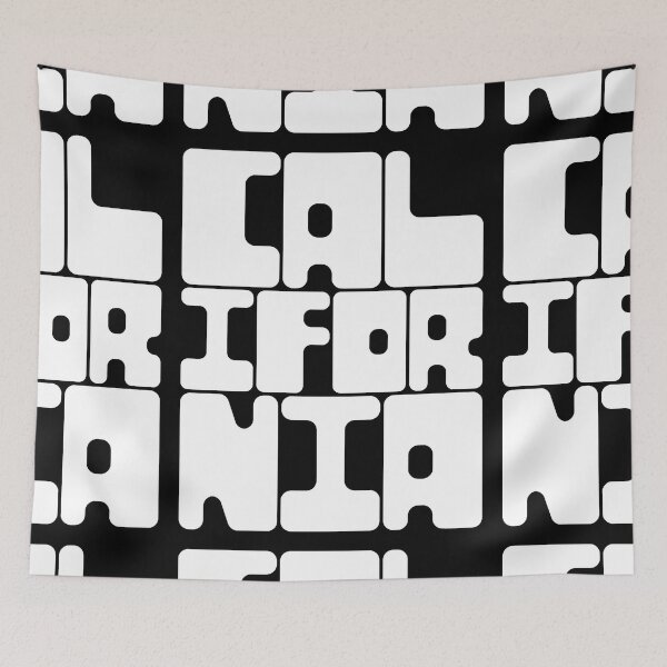 Item preview, California - White and Black designed and sold by boxedspaper.