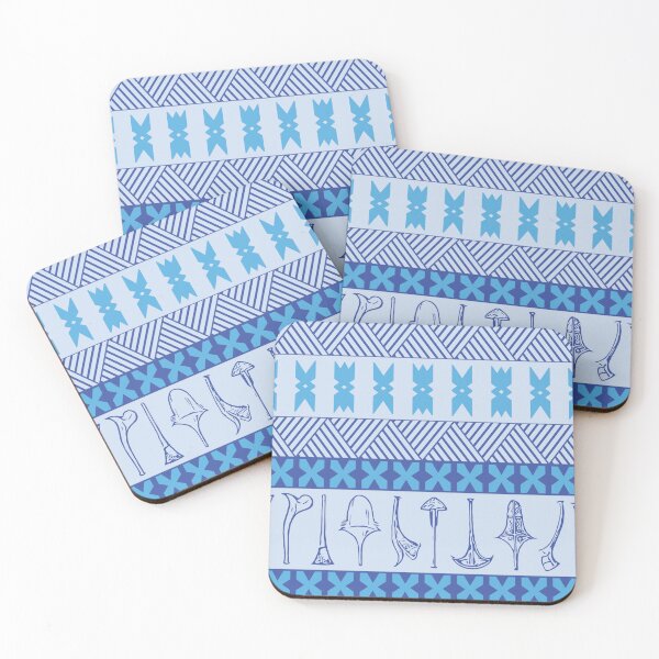 Item preview, Pasifika Aquila Pattern - Blue designed and sold by lolomastudio.