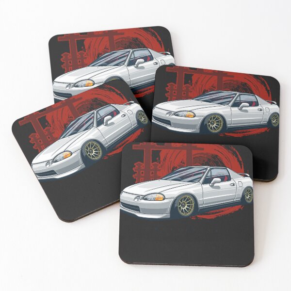 Item preview, Civic (CRX) del Sol Essential T-Shirt.png designed and sold by DonFowle.